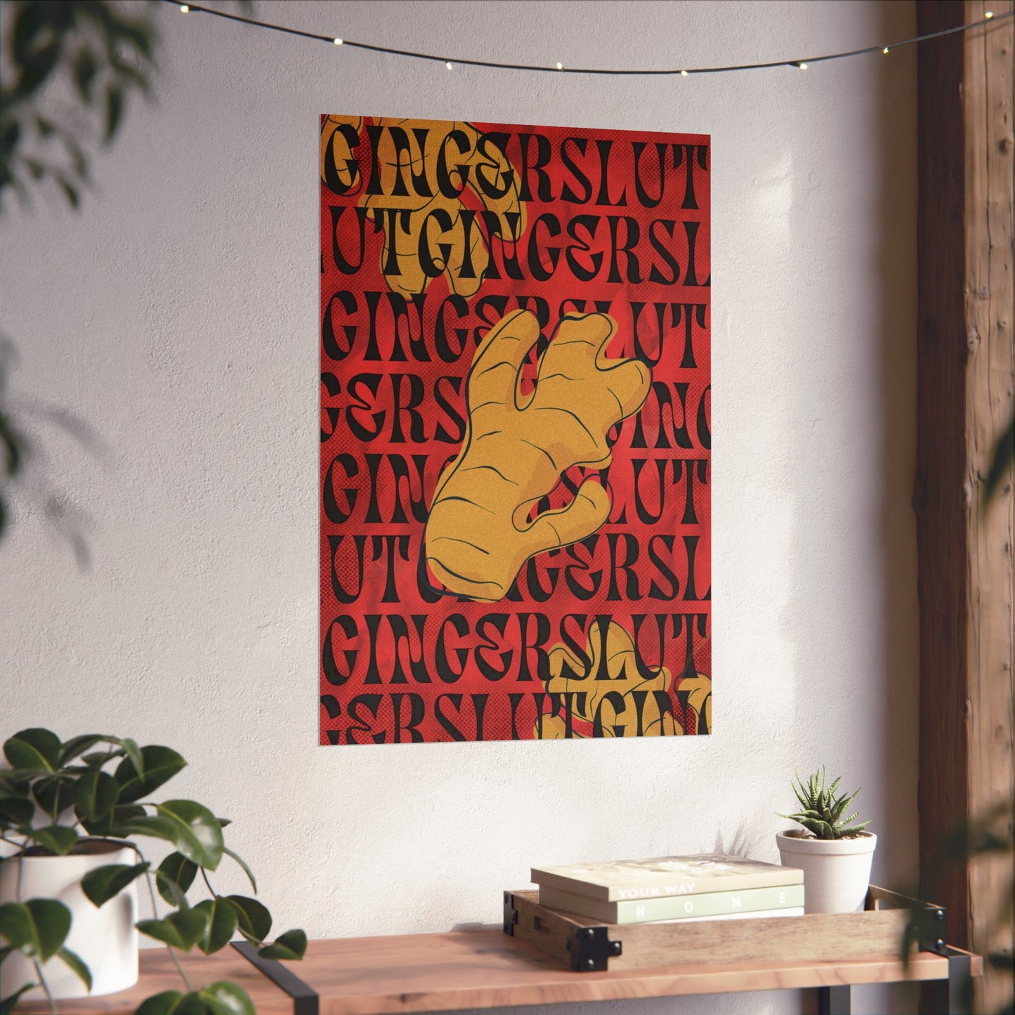 Ginger Slut Matte Vertical Poster - Home Decor