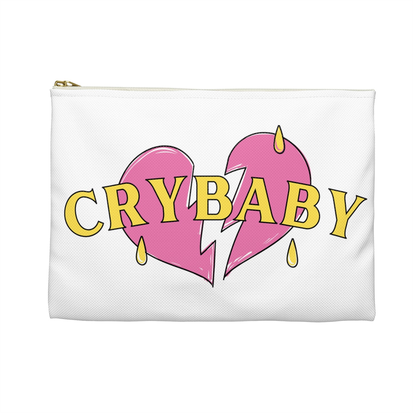 Crybaby - Pink Stache Bag