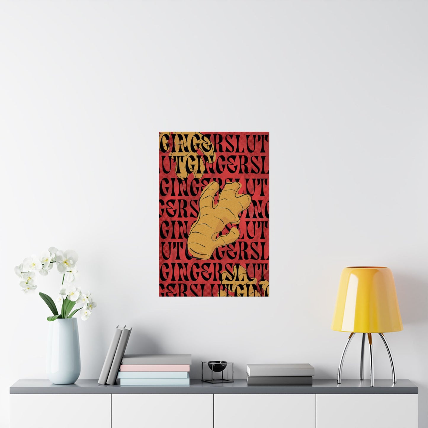 Ginger Slut Matte Vertical Poster - Home Decor