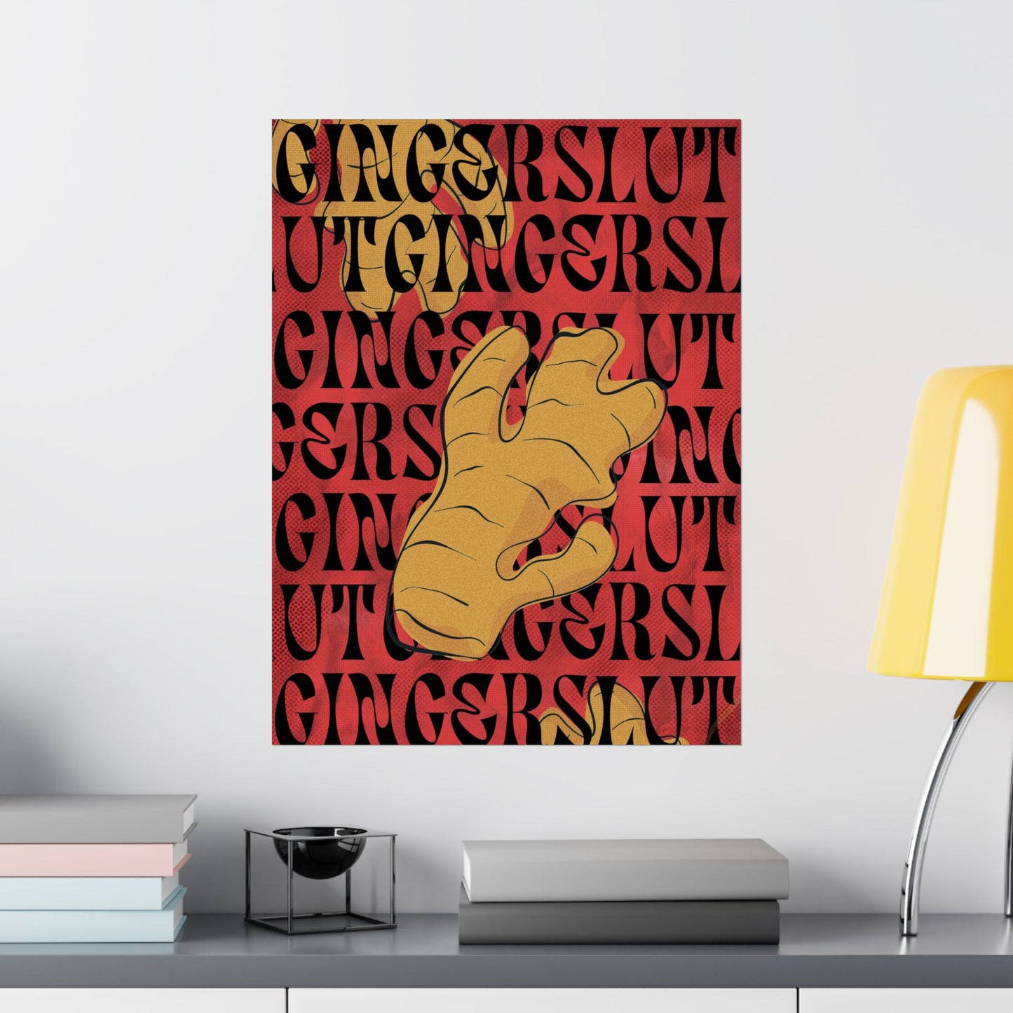 Ginger Slut Matte Vertical Poster - Home Decor